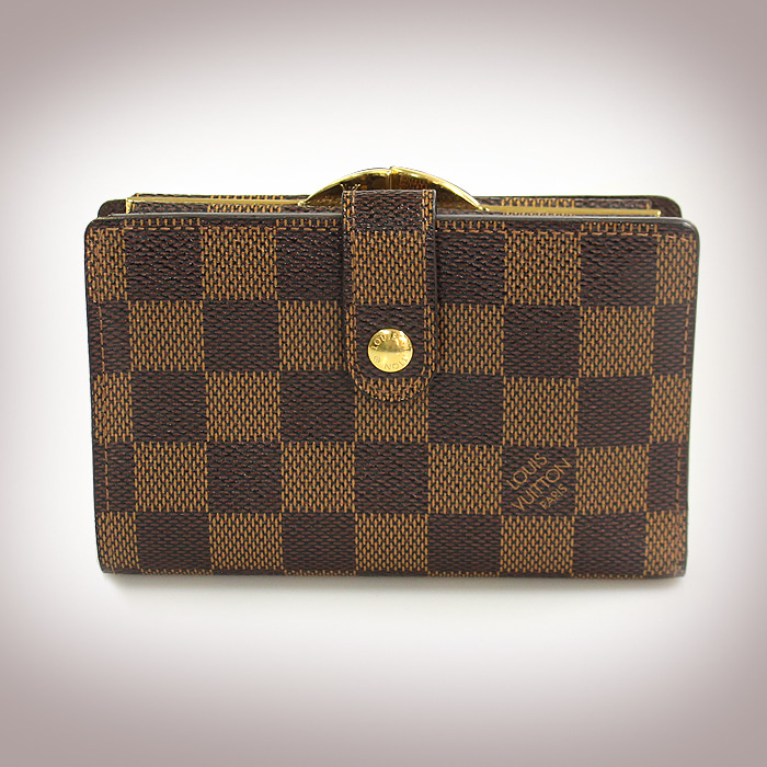 Louis Vuitton (루이비통) N61674 다미에 에벤 캔버스 프렌치 퍼스 중지갑
