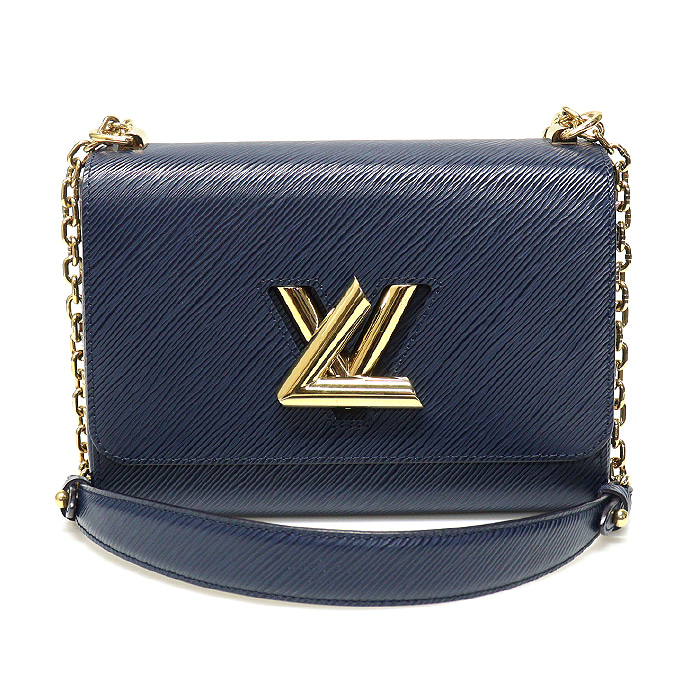 Louis Vuitton(루이비통) M53090 인디고 블루 에삐 레더 금장 트위스트 MM 체인 숄더백