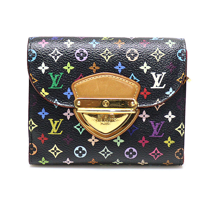 Louis Vuitton(루이비통) M60282 모노그램 멀티 컬러 블랙 조이 월릿 반지갑