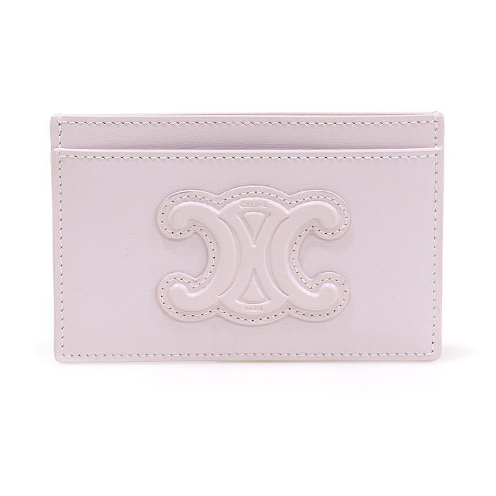 Celine(셀린느) 10B703EMH.24OU 파우더 핑크 샤이니 카프스킨 카드 홀더 지갑
