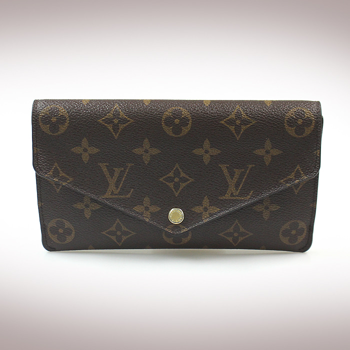 Louis Vuitton(루이비통) M62155 모노그램 캔버스 지안느 월릿 장지갑 + 보조파우치