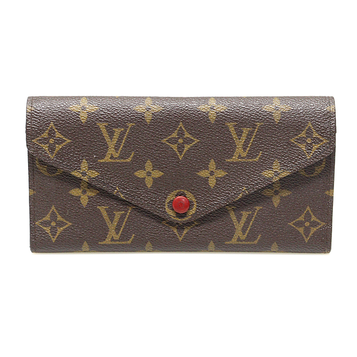 Louis Vuitton(루이비통) M60139 모노그램 캔버스 루즈 조세핀 월릿 장지갑 + 보조파우치