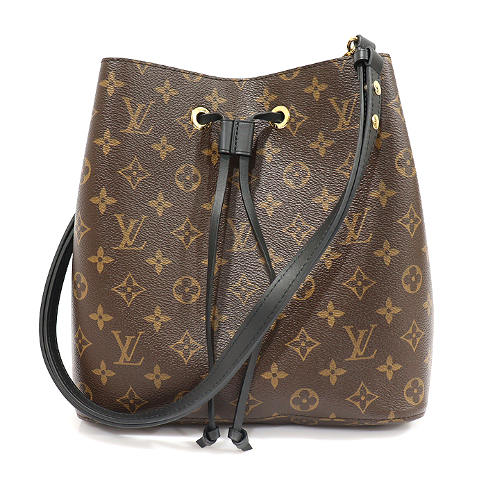 Louis Vuitton(루이비통) M44020 모노그램 캔버스 블랙 네오 노에 버킷 숄더백