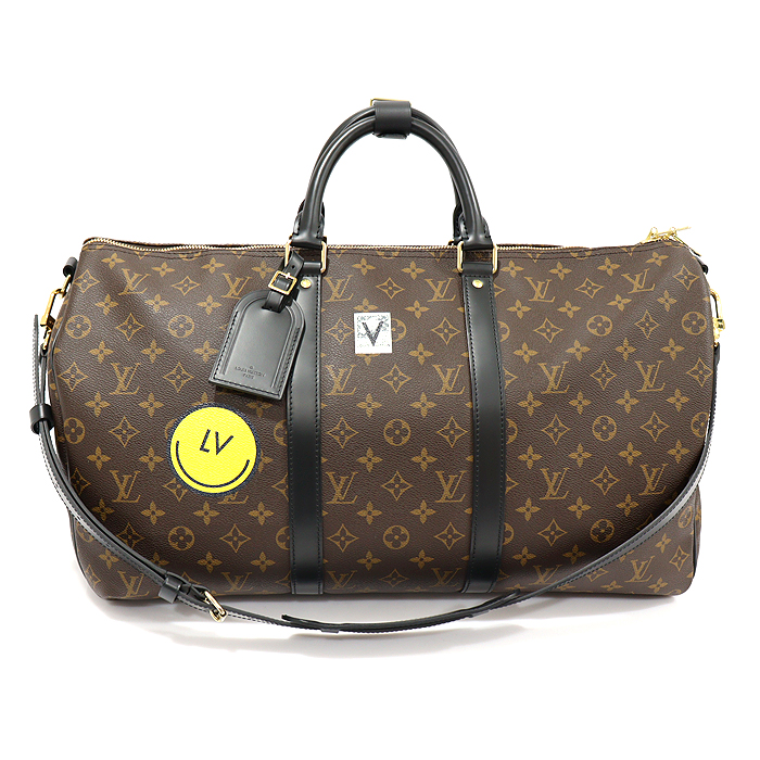 Louis Vuitton(루이비통) P00153 모노그램 마카사르 캔버스 키폴 반둘리에 50 MY LV WORLD TOUR 여행용 가방 2WAY