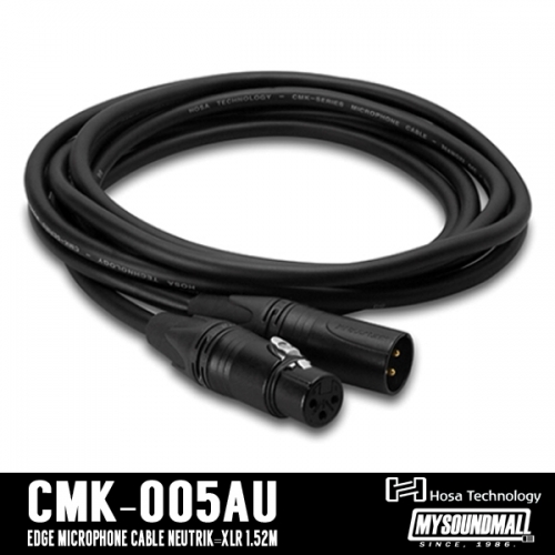 HOSA - CMK-005AU 뉴트릭 마이크 케이블 XLR 양캐논 1.5M (3M)