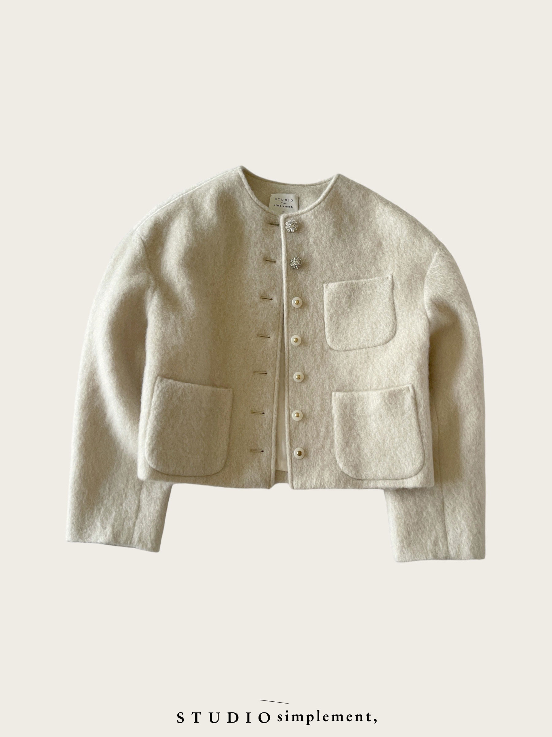 Mattie Shaggy Jacket (fabric by TAKISADA NAGOYA)