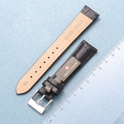 스위스커버 19mm 가죽 시계줄 워치 스트랩 교체 티쏘 세이코 호환 SC-1901