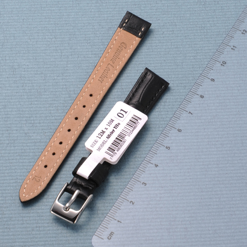 에펠티토 12mm 가죽 시계줄 워치 스트랩 교체 다니엘웰링턴 호환 AT01
