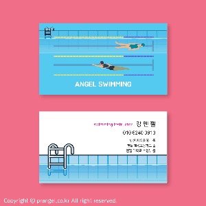 #Angel Swimming [스포츠 명함]피알엔젤(PRangel)