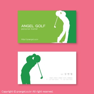 #ANGEL GOLF [스포츠 명함]피알엔젤(PRangel)