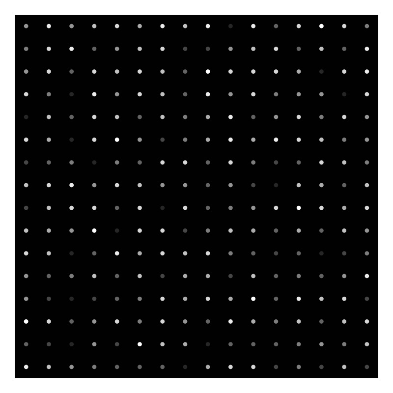 DOT I (1-6) / 256 dots composition(6 piece), 함영훈