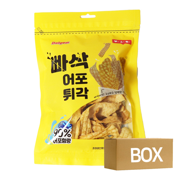 빠삭 어포 튀각 90g X 20봉 1박스