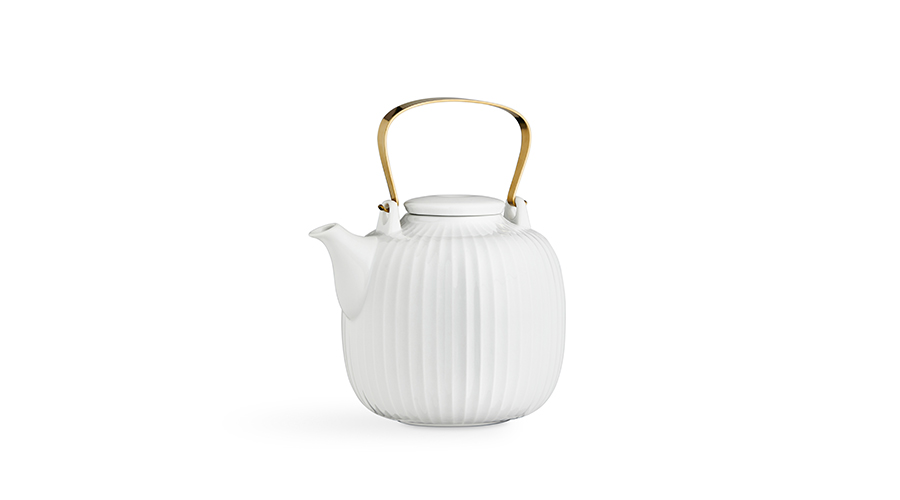 Hammershoi Teapot 1.2L White