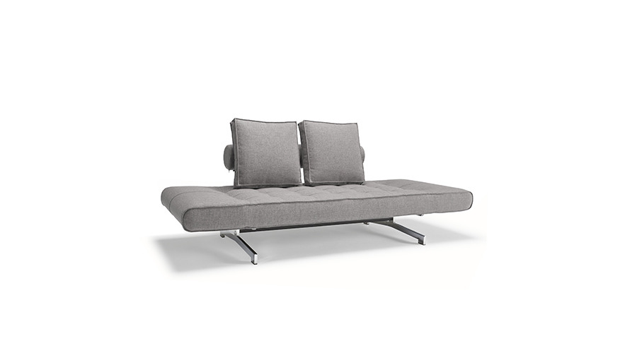 Ghia Sofa Bed (743020217)  #217 Light grey/ Chrome