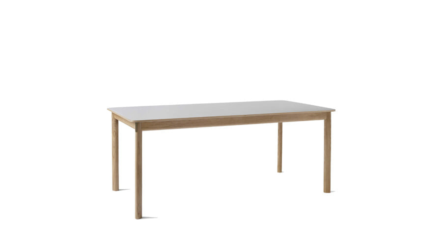 Patch Extendable Table HW1 Oak w. Fenix 0748 Beige Arizona &amp; Brass(20930092)
