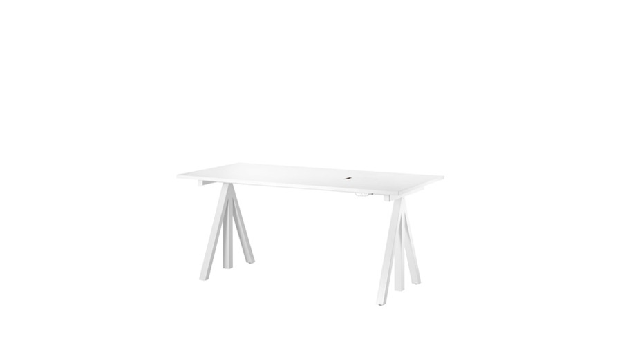 [Work]Works Electrical Table Frame  White (ETF-12-1) 높낮이 조절가능