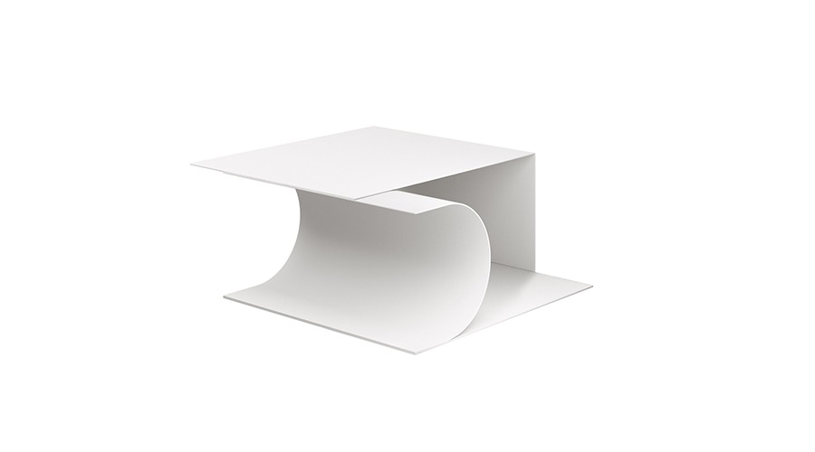 Glyph Side Table, Alpha글리프 사이드 테이블 알파그레이 화이트 (30665)