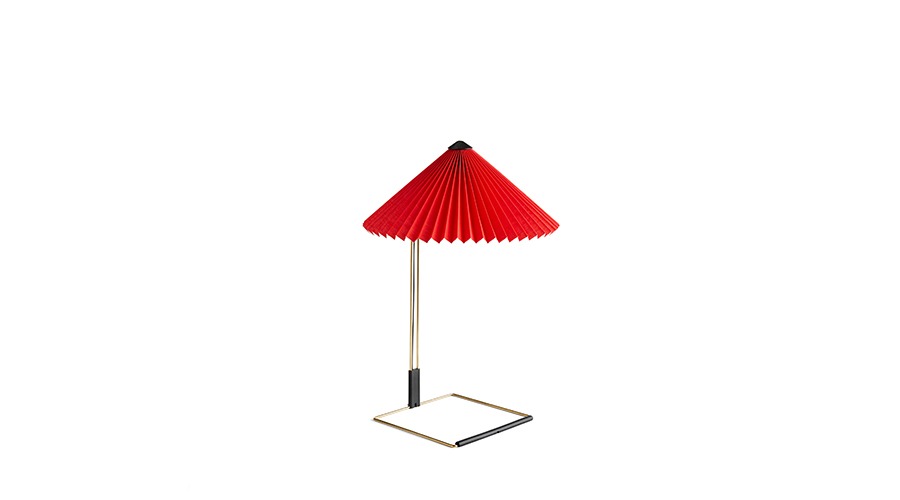 *Matin Table Lamp L마틴 테이블 램프 L브라이트 레드(419123 2009000)