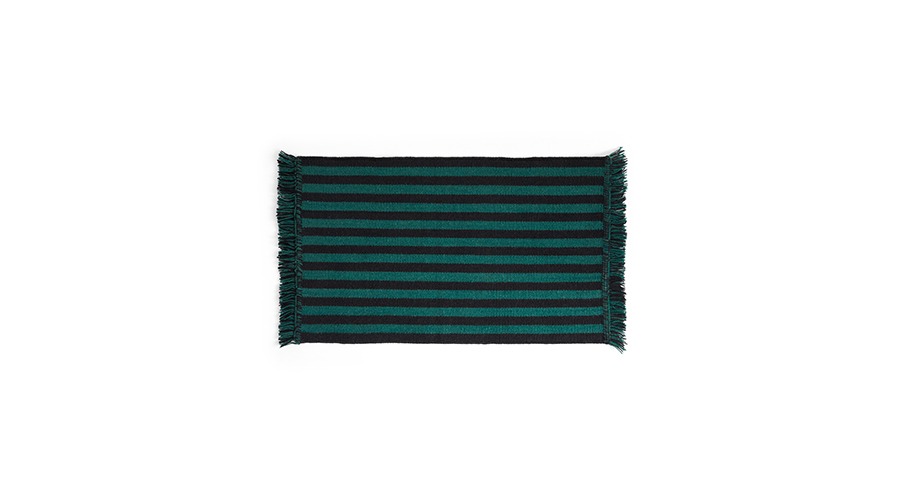 Stripes and Stripes Wool Doormat  스트라이프 앤 스트라이프 울 도어매트그린(AD855-B074-AB80)