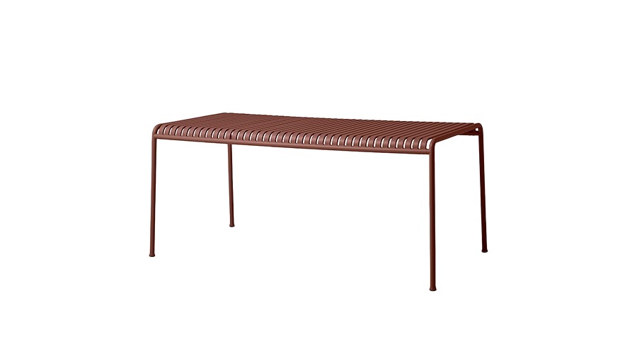 Palissade table W170 x D90팔리사드 테이블아이언 레드(AA693-A377-AH17)