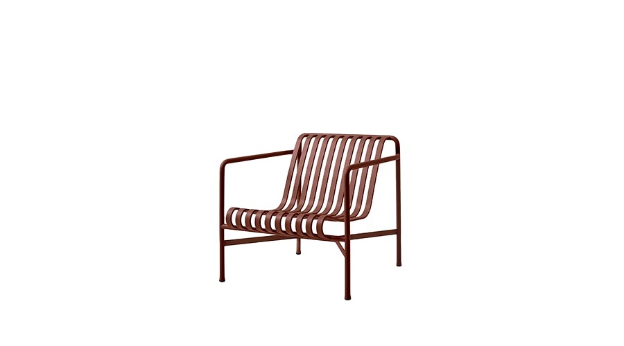 Palissade Lounge Chair Low 팔리사드 라운지 체어 로우아이언 레드(AA615-B485)