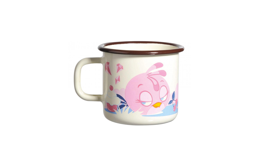 #Angry Birds Enamel mug 370mlStella (1200-037-04)