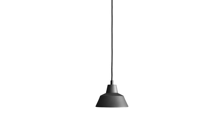 #Workshop Lamp W1, (Ø18cm)anthracite black