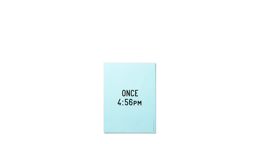 #Once30*40 (A3) (01-0075)