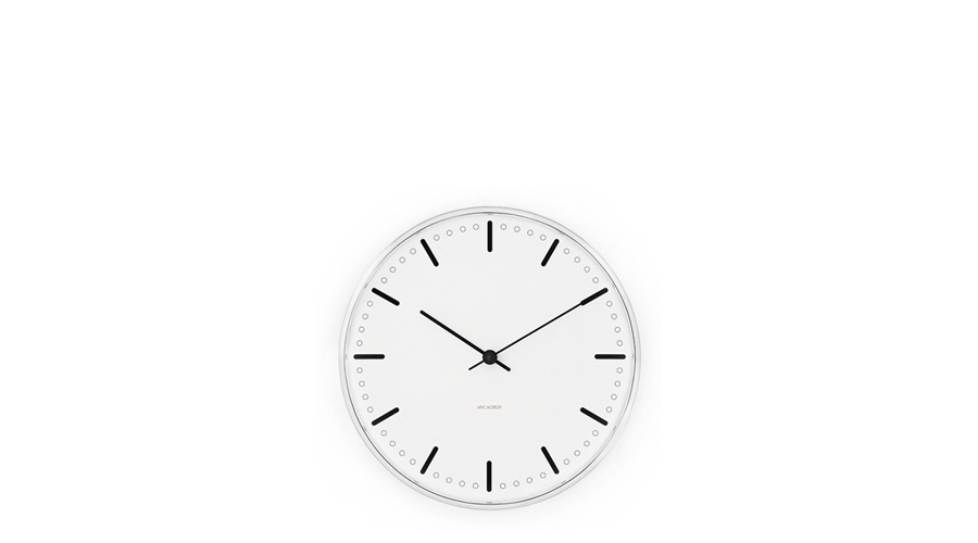 AJ CITYHALL Wall clock 21cm(43631) 