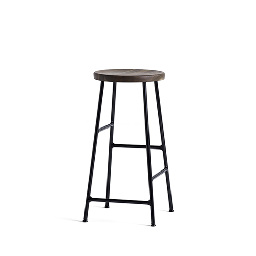 Cornet Bar Stool Low H65코넷 바 스툴 로우오일 오크/블랙 스틸(930303 2009000/AA583-A218)