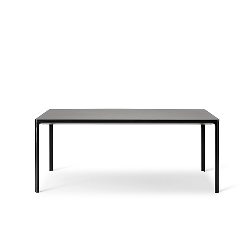 *#Mesa Table 160*90  Black Linoleum 