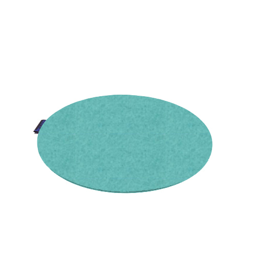 #Coaster Round Ø35 H0.5 Pastel Turquoise (300153564)