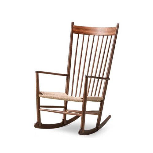 #Wegner J16 Rocking Chair 16000 Walnut Lacq/Seat Natural Paper Yarn 주문 후 6개월 소요