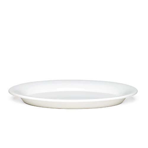 Ursula Oval Plate 691943 White 28*18.5cm 