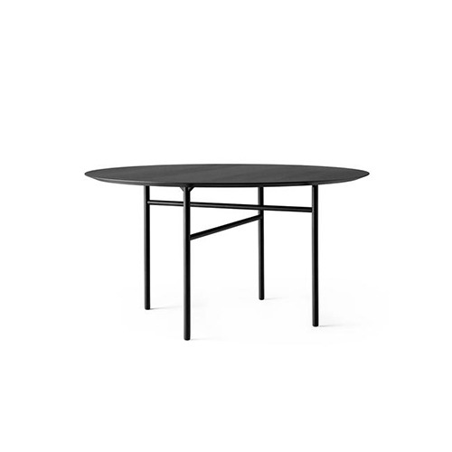 Snaregade Dining Table, Round Ø120스네어가드 다이닝 원형 테이블 Ø120블랙/블랙(1153539)주문 후 4개월 소요