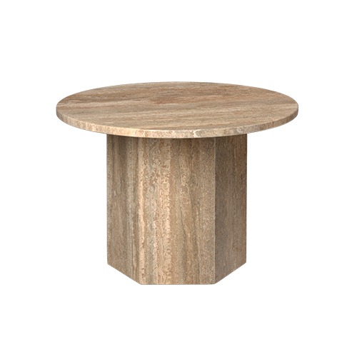 Epic coffee table Ø60에픽 커피 테이블 Ø60웜 토프 트래버틴(10085195)