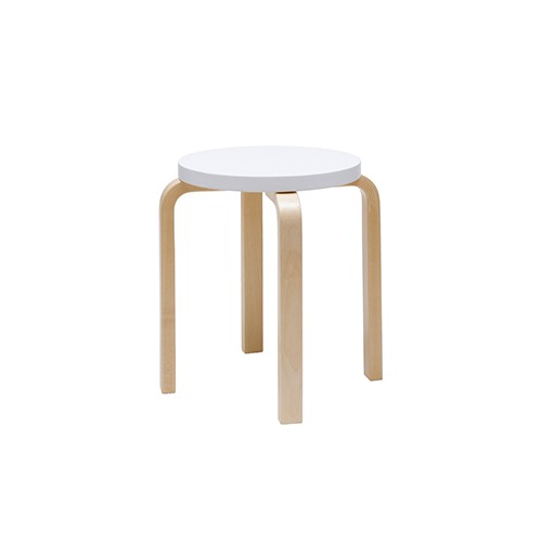 Stool E60스툴 E60화이트/네츄럴 (28000355)