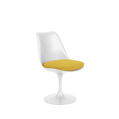 Tulip chair 튤립 체어화이트/머스타드