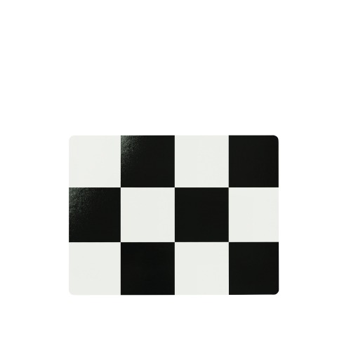 Check Placemat (Set of 2)체크 플레이스매트크림/블랙 (31057)