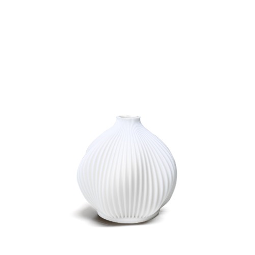 Fagot Flower Vase V105파곳 플라워 베이스 V105 (드라이 플라워 전용)매트 화이트 (22996)