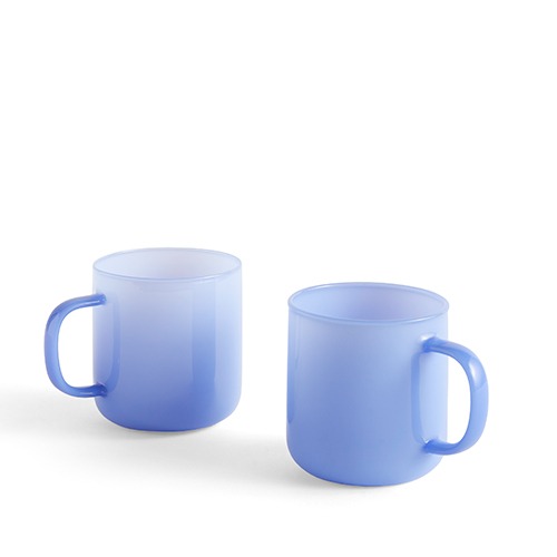 Borosilicate Mug Set of 2보로실리케이트 머그 세트제이드 라이트 블루(542324)