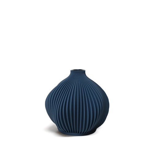 Fagot Flower vase V105파곳 플라워 베이스 V105 (드라이 플라워 전용)다크 블루(23001)