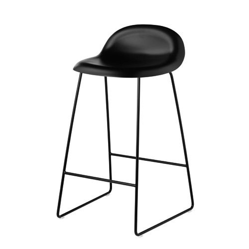 3D Counter stool (Hirek)3D 카운터 플라스틱 스툴 (하이렉)블랙/블랙(10023732)