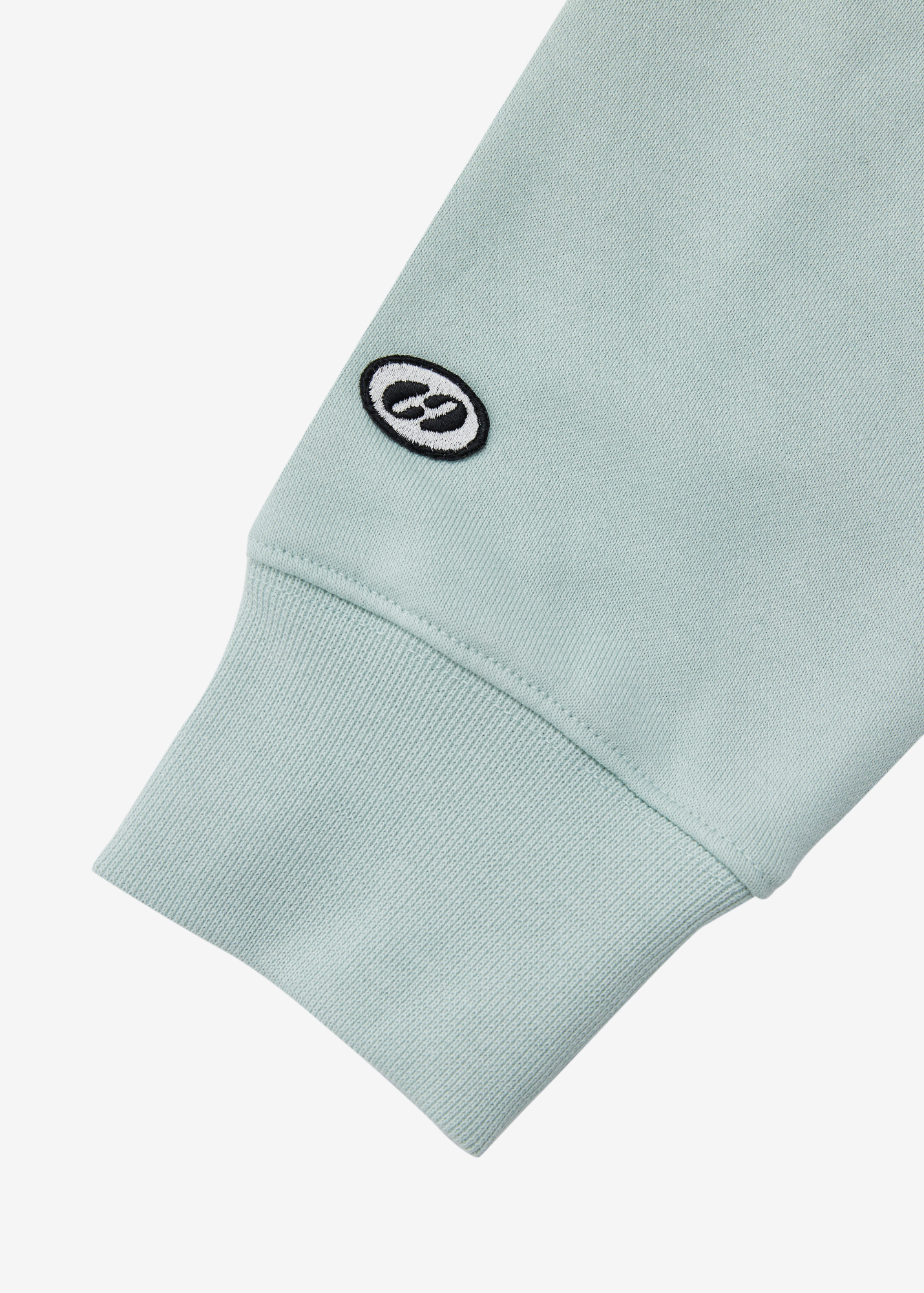 Signature symbol sleeve patches sweatshirt - Mint