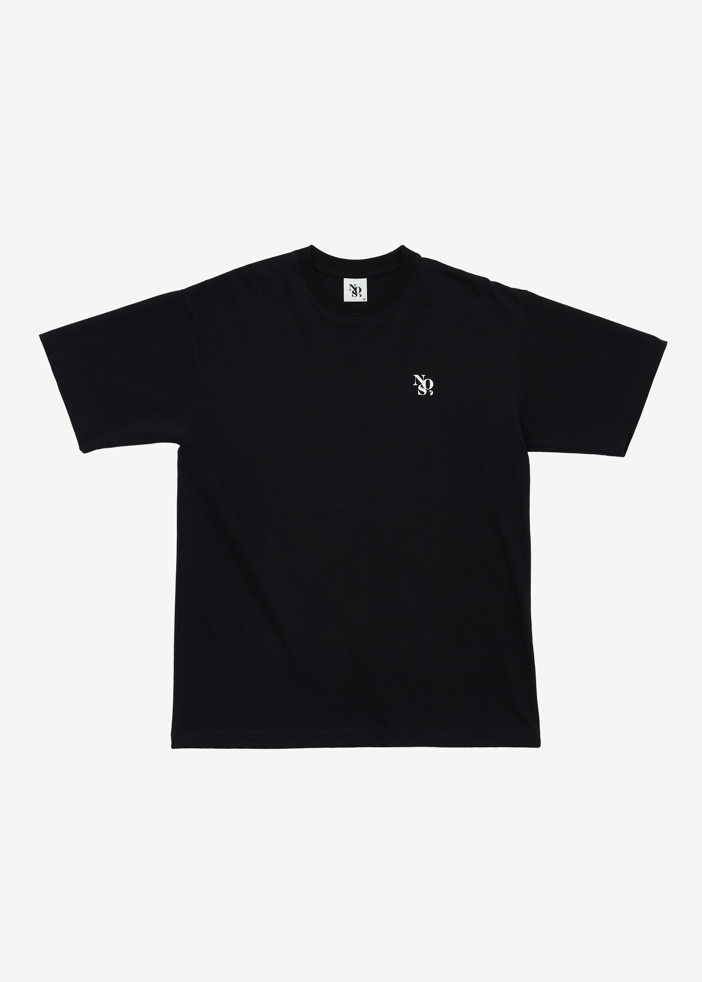 Signature symbol printing T-shirt - Black