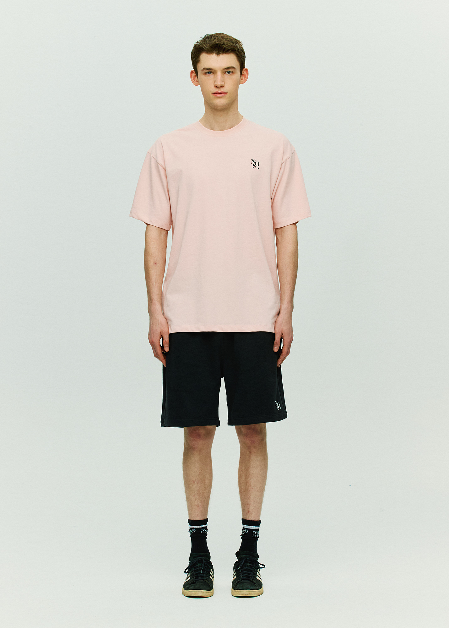 NOS7 Cursive Graphic T-shirt - Pink