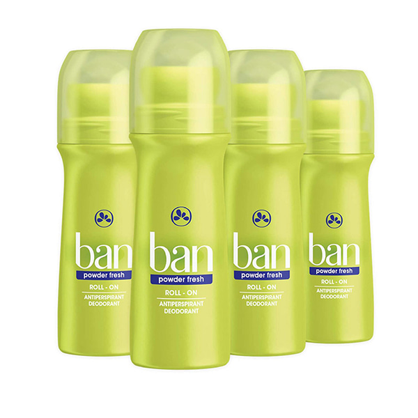 Ban Roll-on 벤 롤온 데오드란트 파워후레쉬 103ml4팩