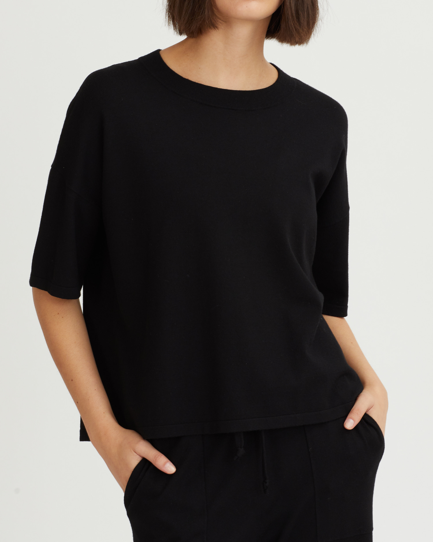 GEMMA TOP BLACK