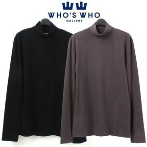 [WHO&#039;S WHO] Span Half Turtleneck Sweat 하프터틀넥