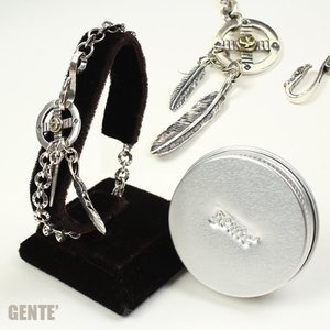 [GENTE] Feather Silver Bracelet  장테 깃털 925 실버팔찌